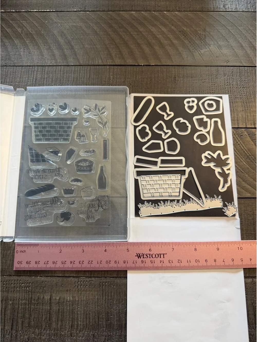 Stampin’ Up Picnic With You stamp set and Picnic Basket Builder Framelits Dies